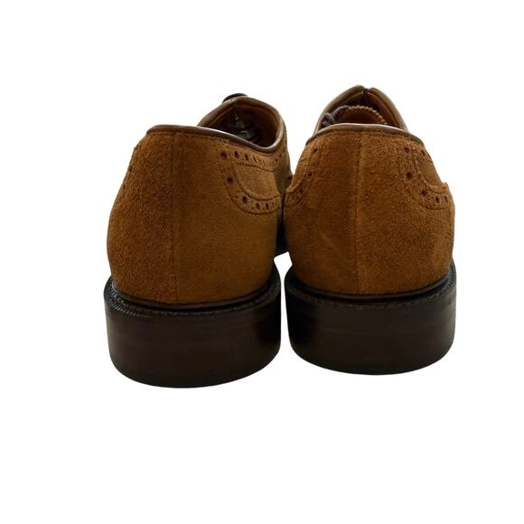 Polo Ralph Lauren Men’s NEW US 9 Suede Brown Brenton Dress Shoe - Picture 6 of 11